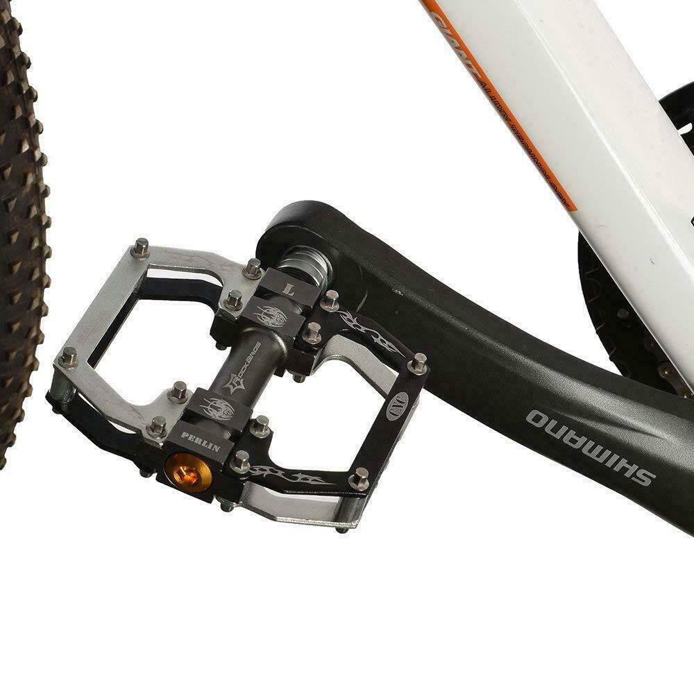 Aluminum Alloy Bike Pedals 3 Bearings 9/16" B898937