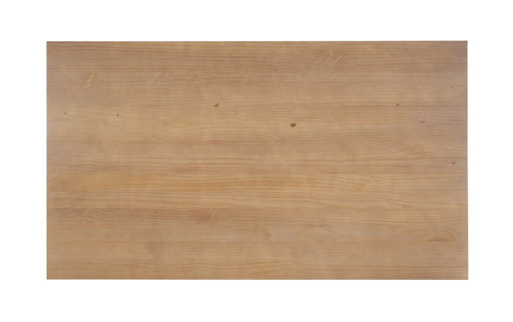 67"x38" Solid Wood Double Pedestal Dining Table L997