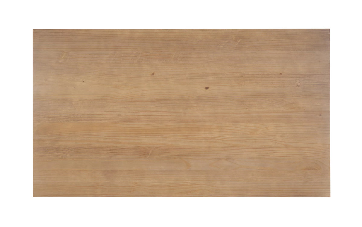 67"x38" Solid Wood Double Pedestal Dining Table L997