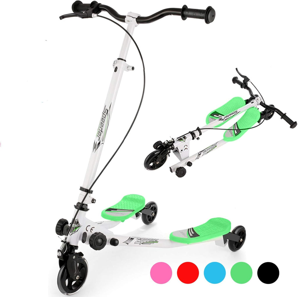 3 Wheel Folding Kids Scooter with Adjustable Handlebar, Pack of 2 V334