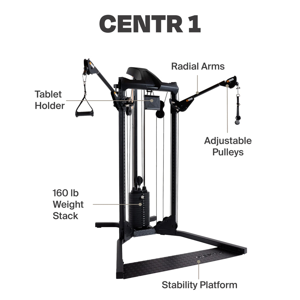Functional Trainer for Total Body Strength Training D385