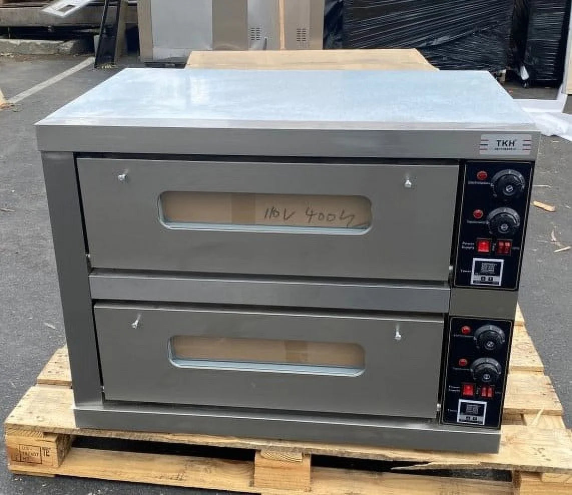 Electric double Deck Pizza Bakery Oven U2762