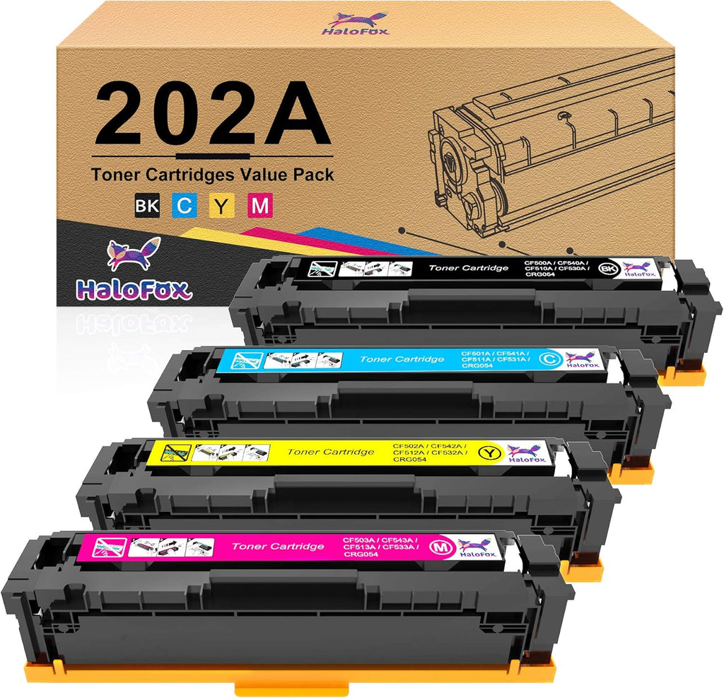 Black Cyan Magenta Yellow 4 Packs Toner Cartridge T52796
