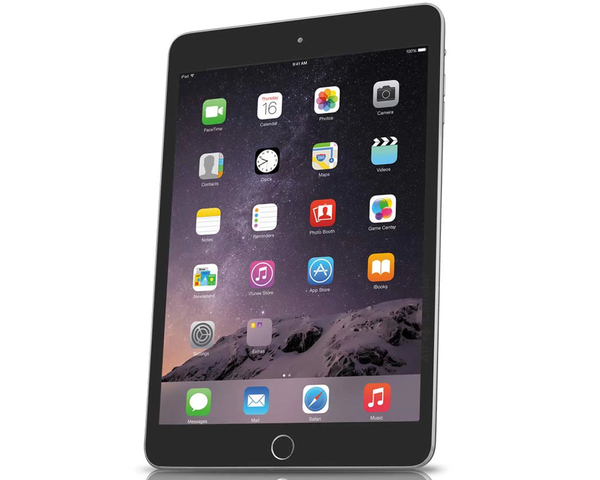Restored Apple iPad Mini 3 7.9" Tablet with Retina Display (16GB, Wi-Fi + 4G LTE, Space Gray) (Refurbished) V80117