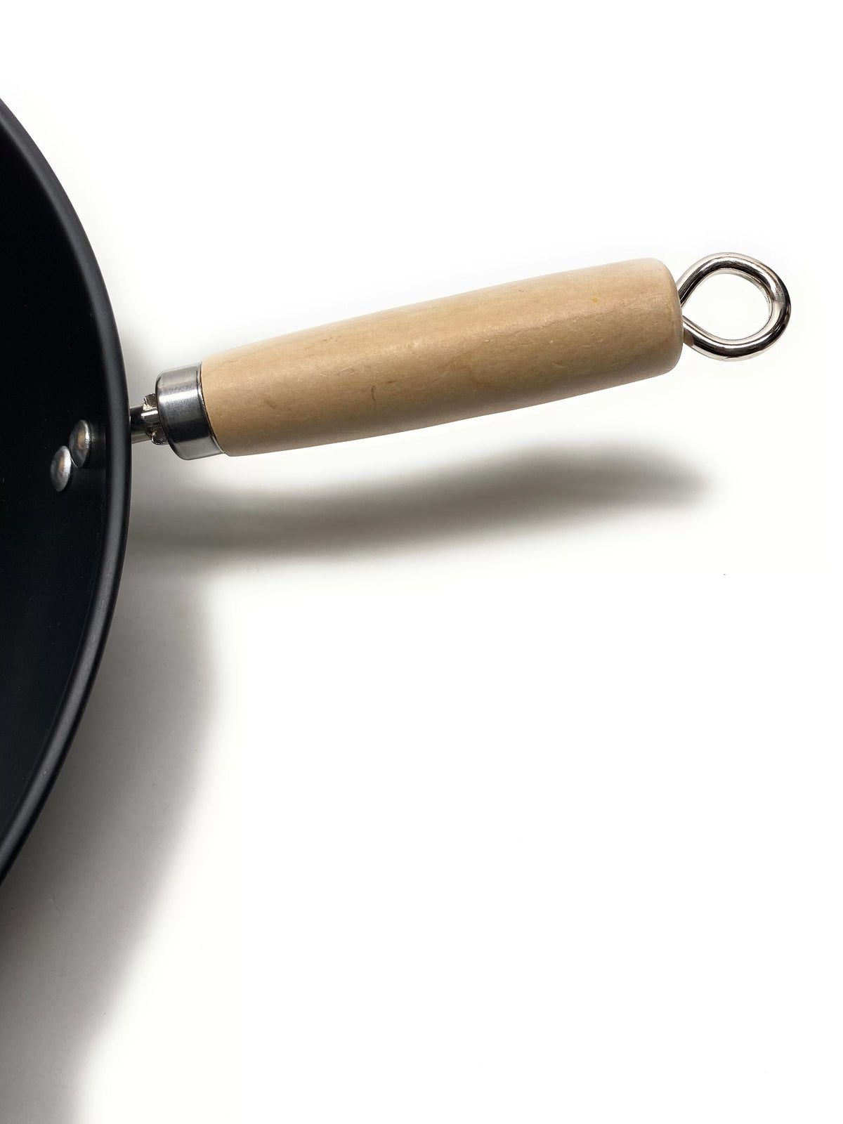 14" Non Stick Cast Wok with Wood Handle O451878