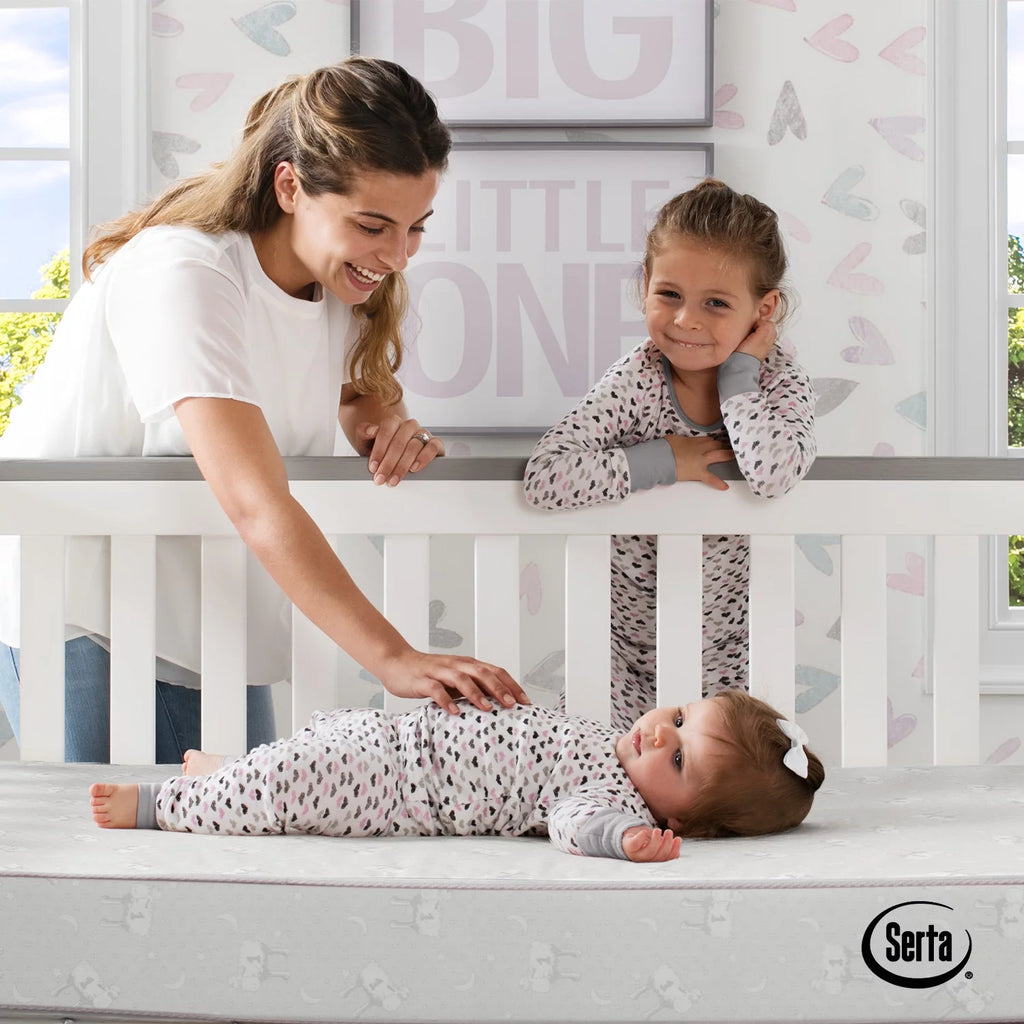 Mini Portable Dual Sided Crib & Toddler Mattress Q25894