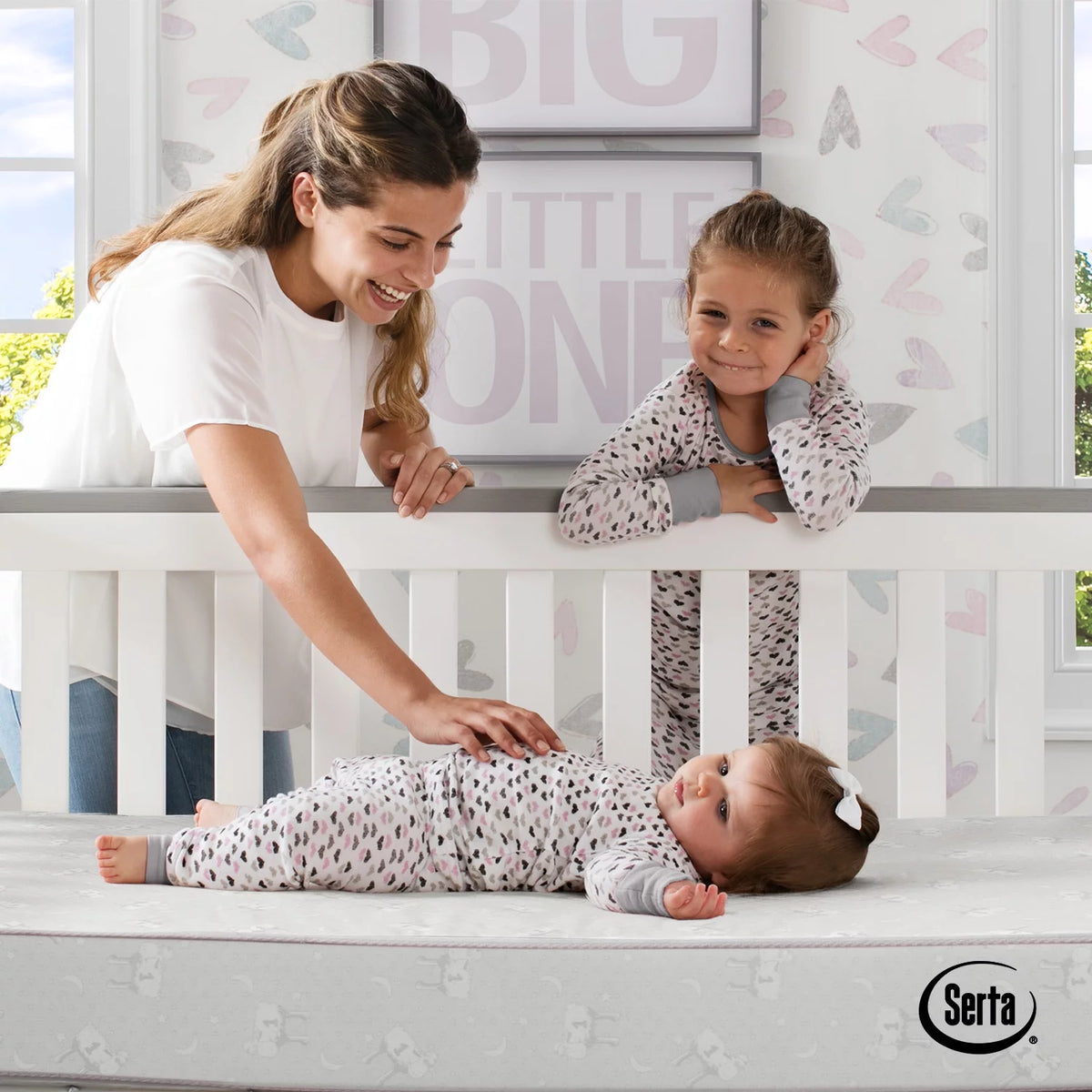 Mini Portable Dual Sided Crib & Toddler Mattress Q25894