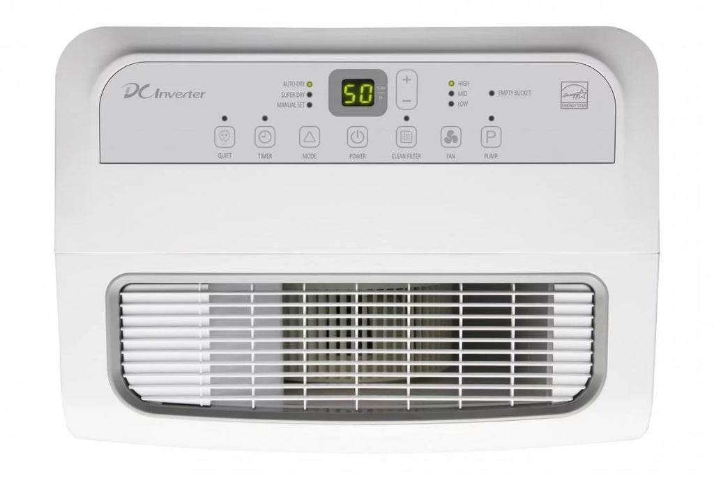 60-Pint 3-Speed Inverter Dehumidifier with Built-in Pump R418378
