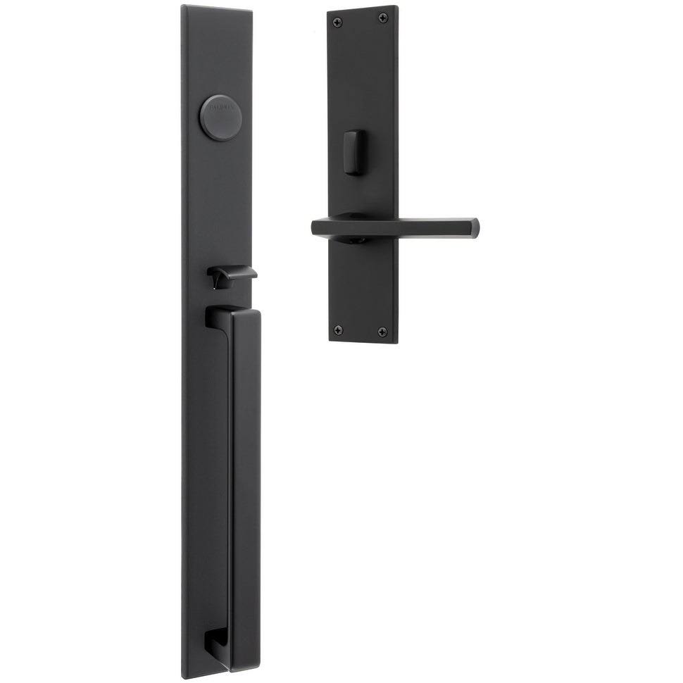Satin Black Full Dummy Handleset S984