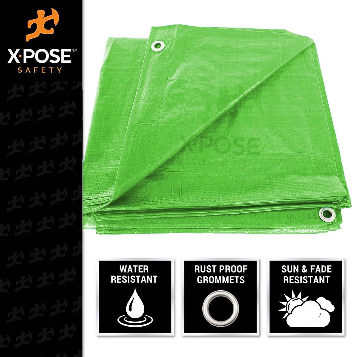 Green Poly Tarps - Case of 40 G6443