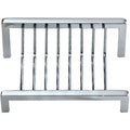 Brass Square Countertop Soap Dish Holder with Drain C45008