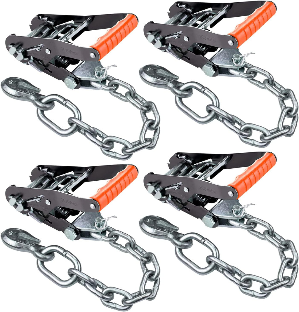 4 Pack Ratchet Buckle with Welded Grab Hook M942938