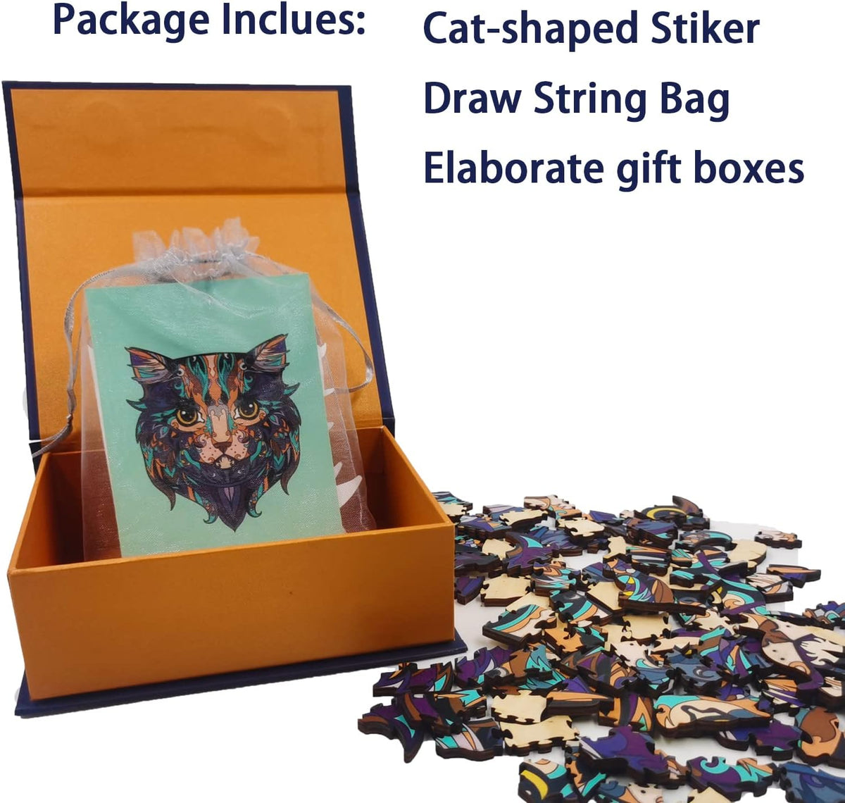 Wooden Jigsaw Puzzle, 332 Pieces, Pack of 2 T39568