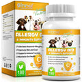Dog Allergy Relief Omega 3 Fish Oil Pumpkin Enzymes P6448