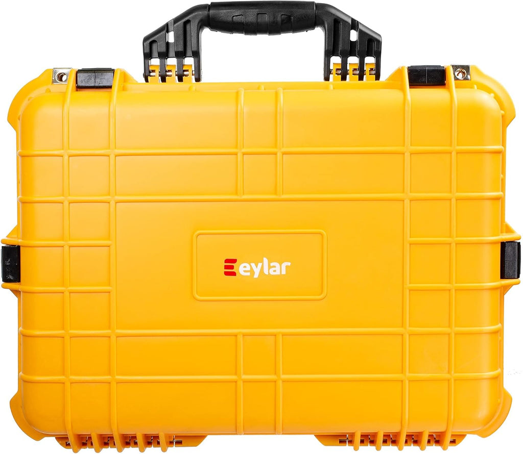 Tan 20 Inch Protective Camera Hard Case with Foam T39934