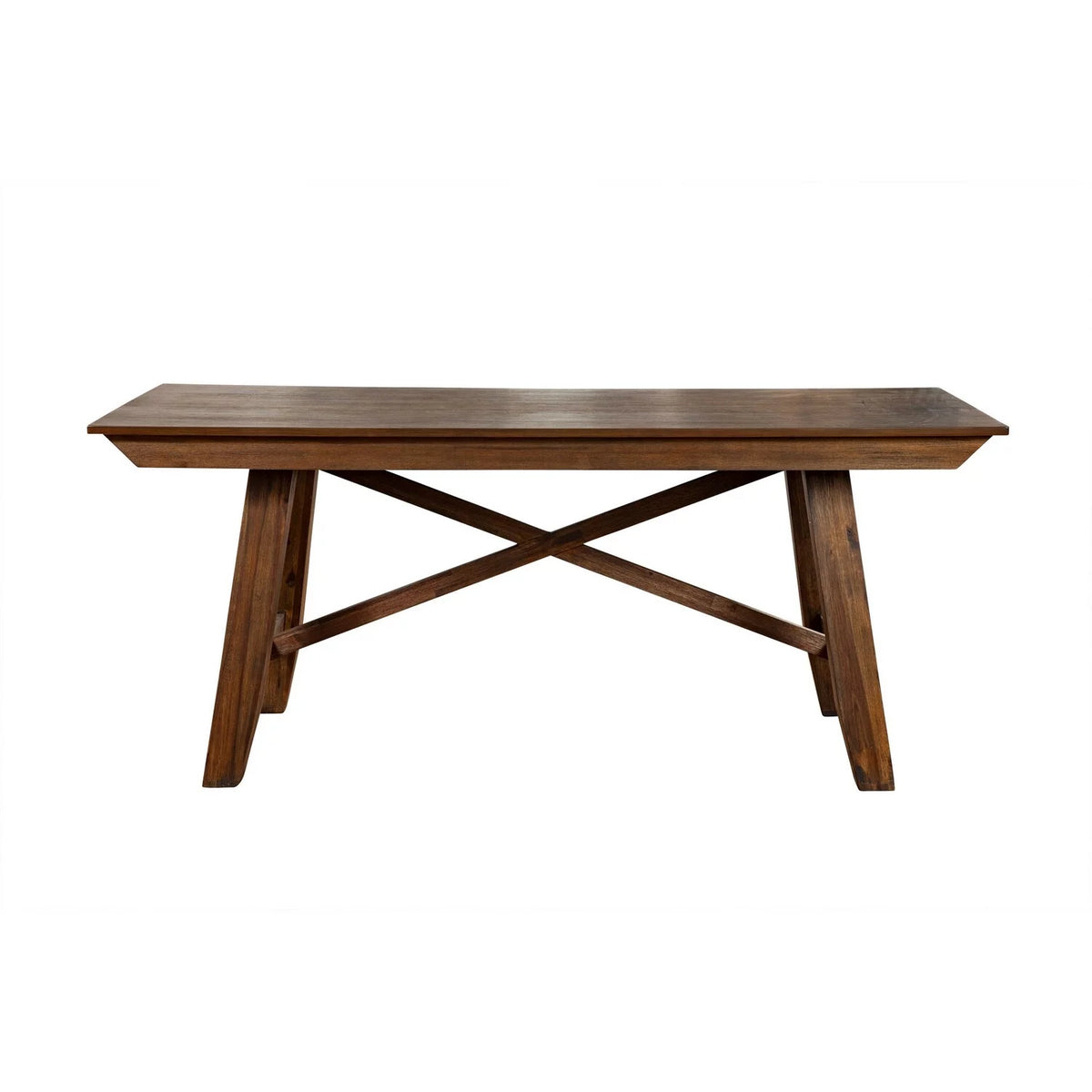 72 Inch Solid Acacia Wood Rectangular Dining Table Z804
