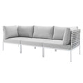 Grey Aluminum Outdoor Sofa L32176