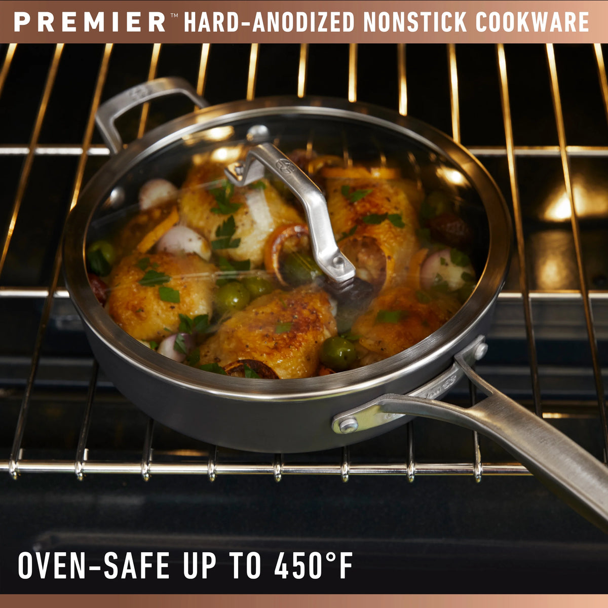 Nonstick 8.5-Quart Dutch Oven with Lid A911