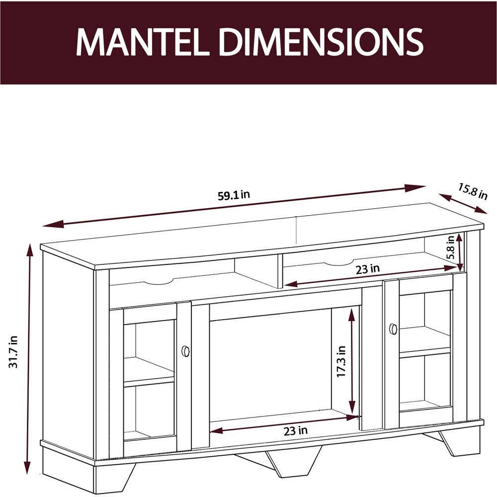 Electric Fireplace D230