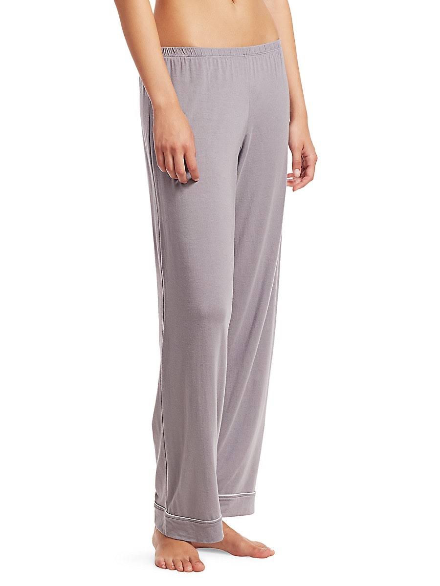 Avocado/Antique Rose Long PJ Set R84036