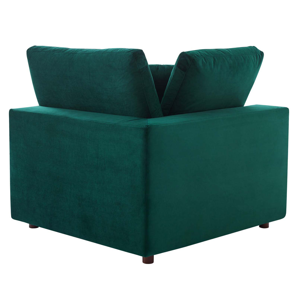 Green Velvet Accent Chair I7794