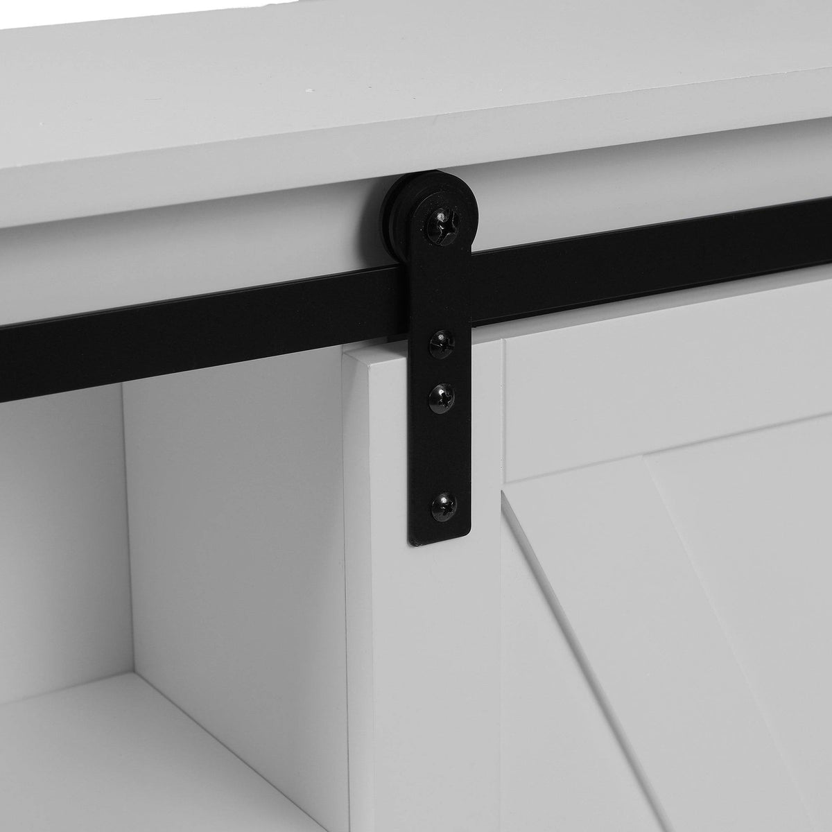 White MDF Bathroom Wall Cabinet F105633