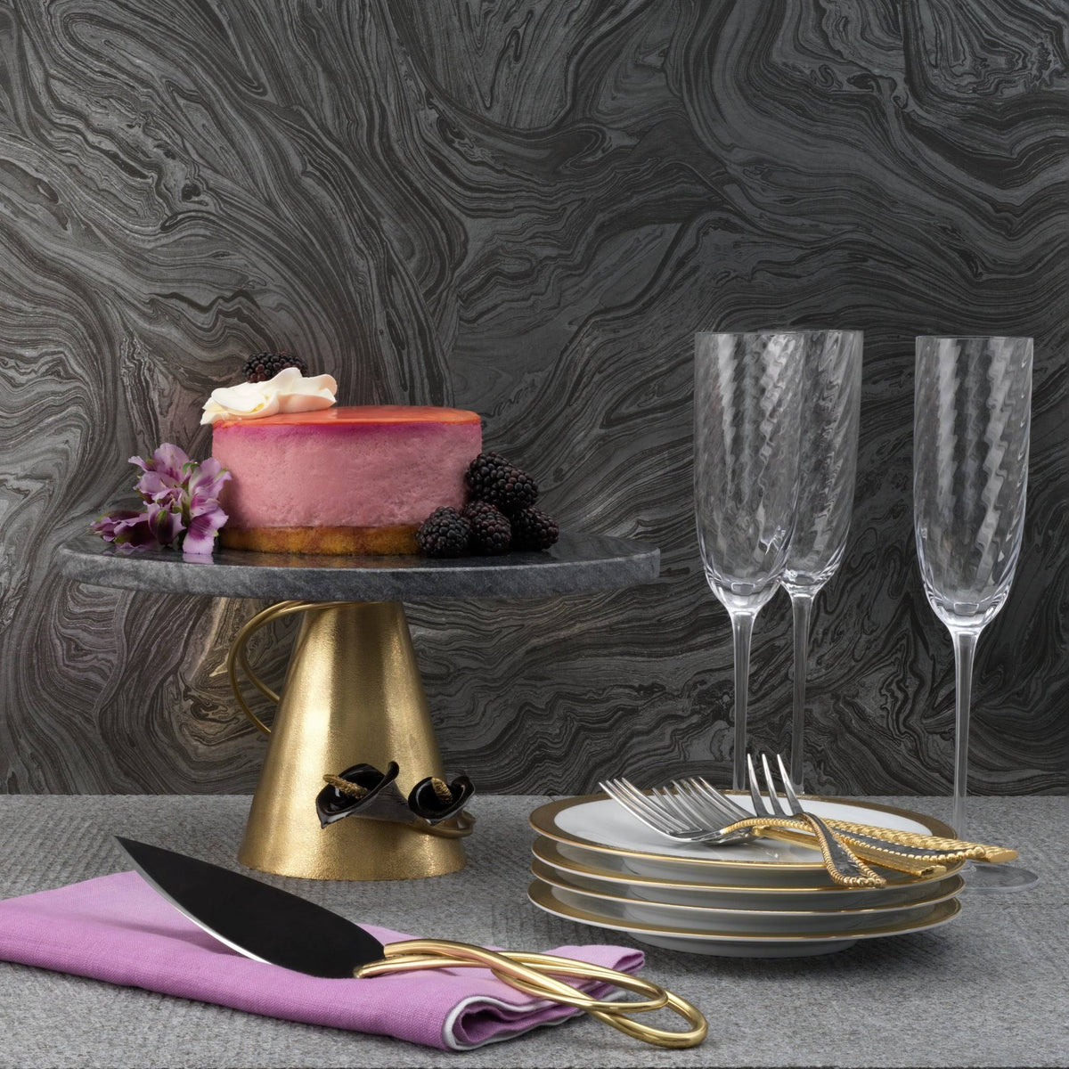 Calla Lily Cake Stand P75019