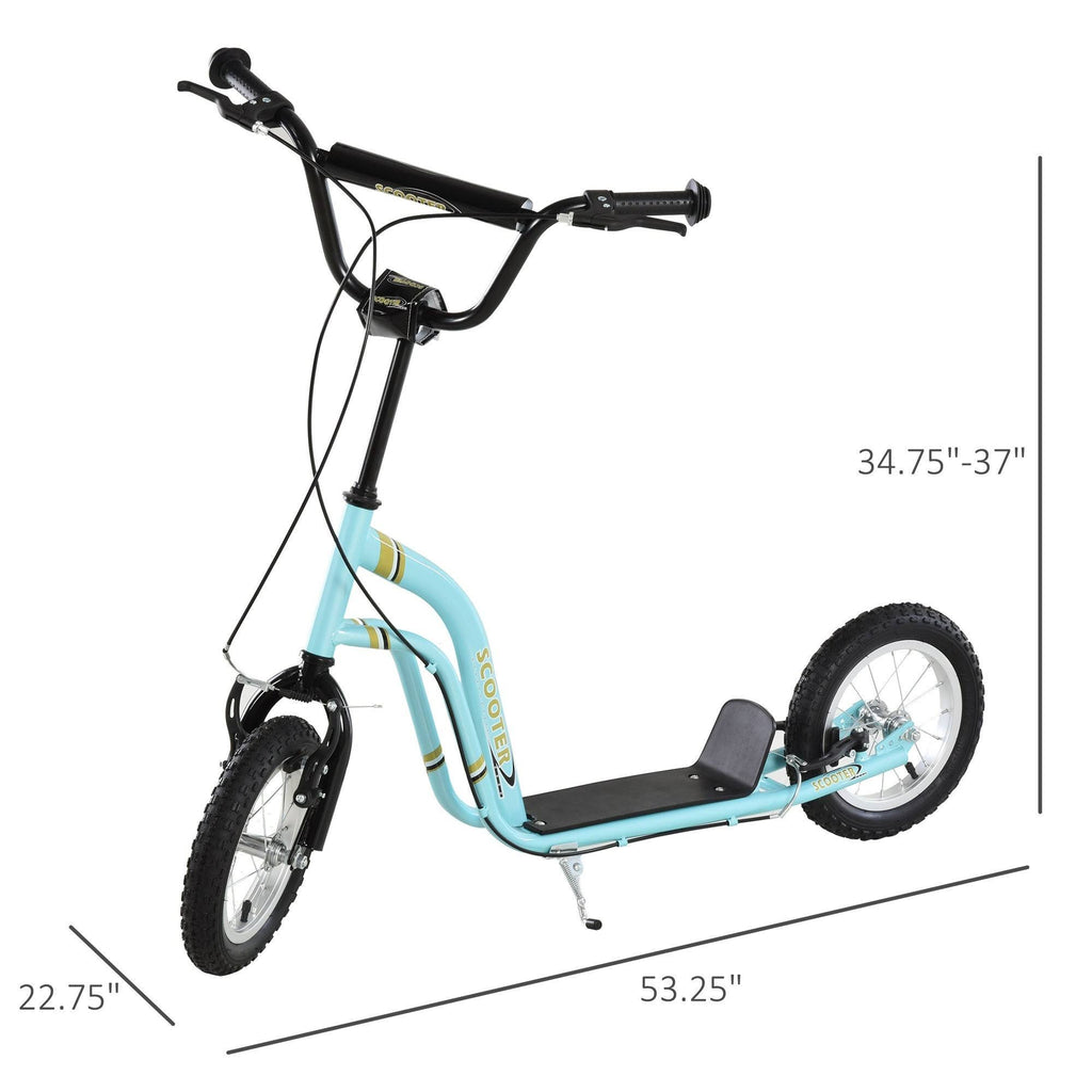 Blue 12-Inch Youth Scooter with Dual Brakes A91862