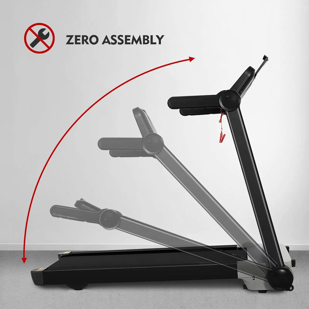 Portable Folding Treadmill with Bluetooth Speaker J8997