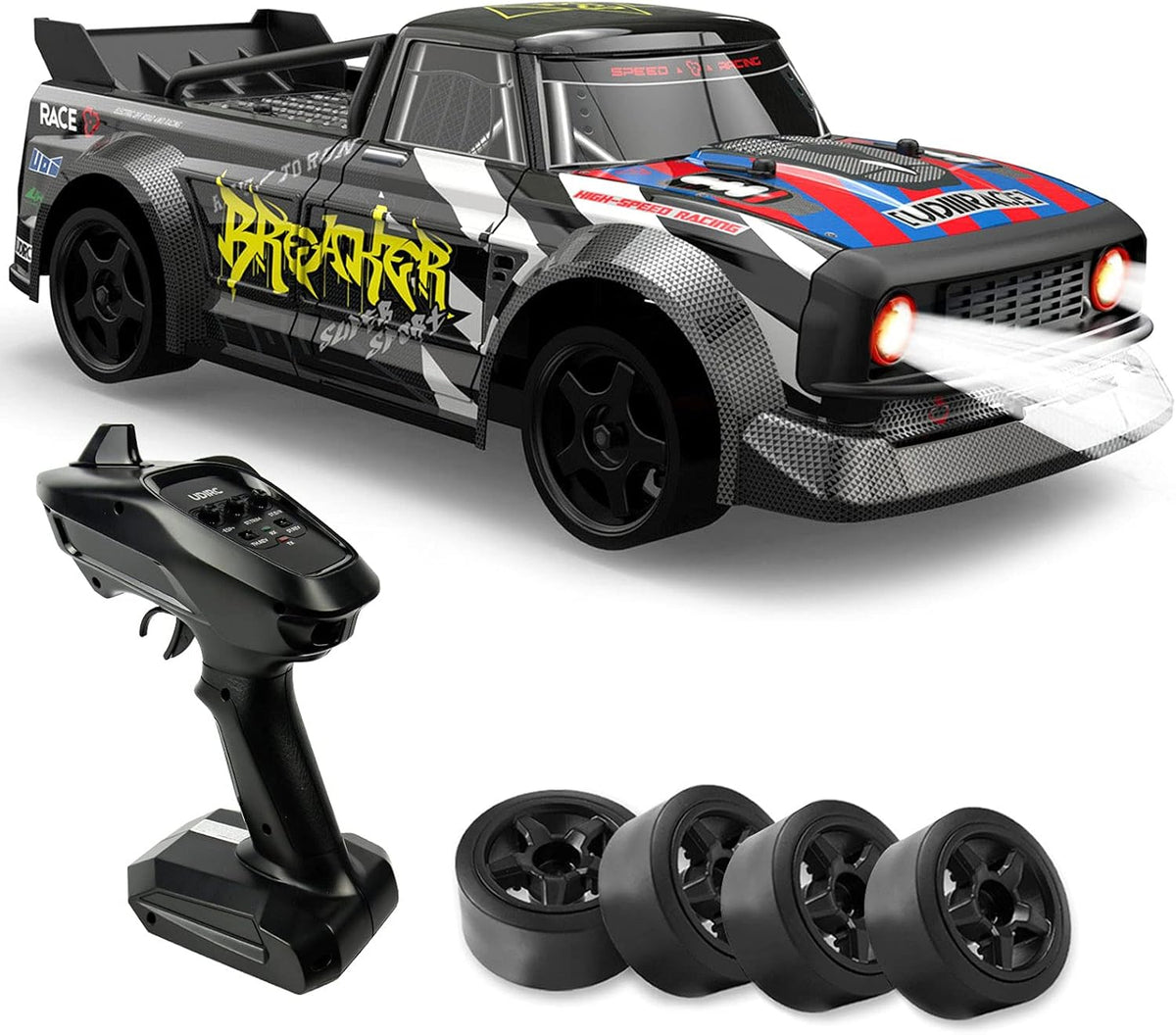 1:16 2.4G 4WD RC Drift Car 40KM/H Brushless Truck D299