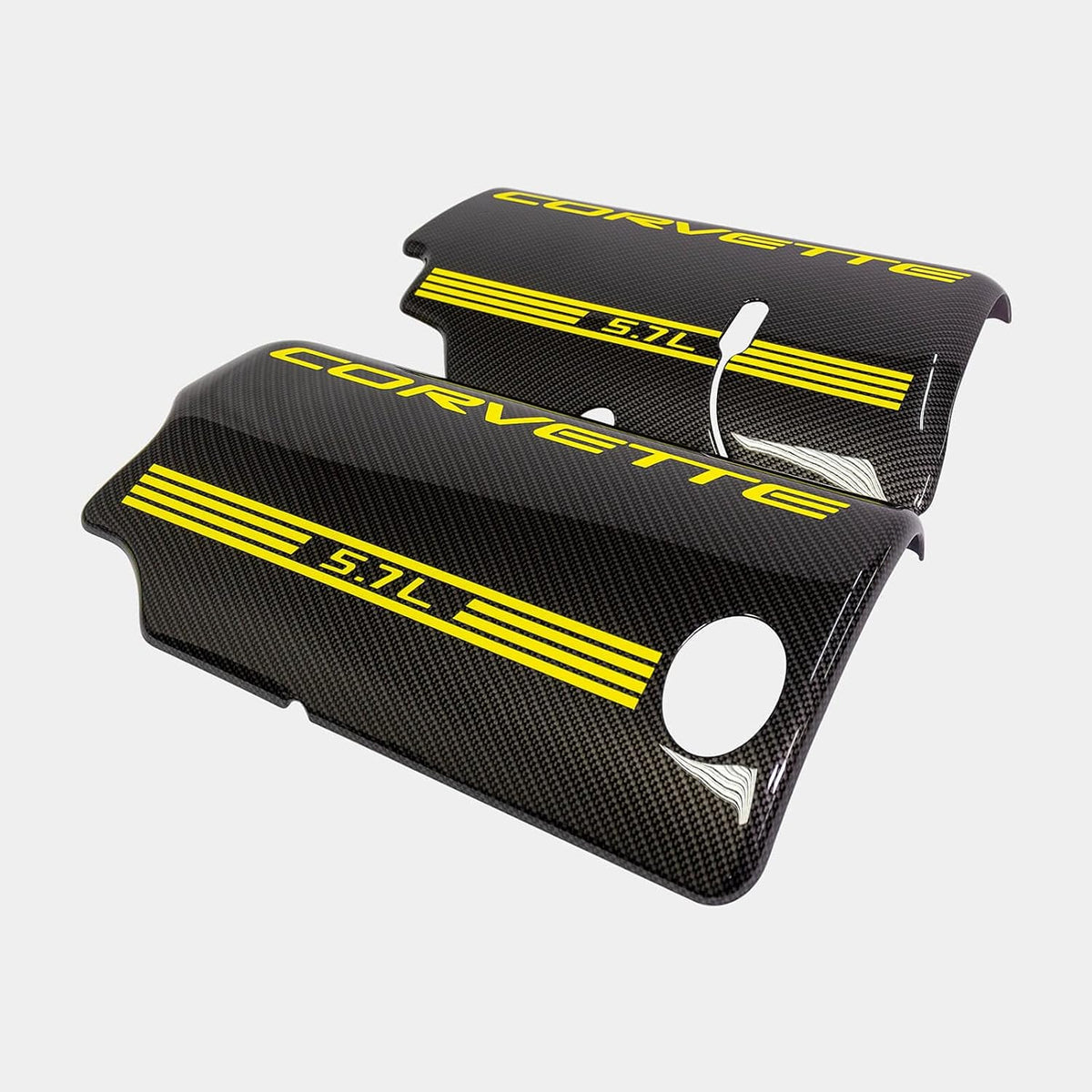 Black Carbon Fuel Rail Covers Pair V833470