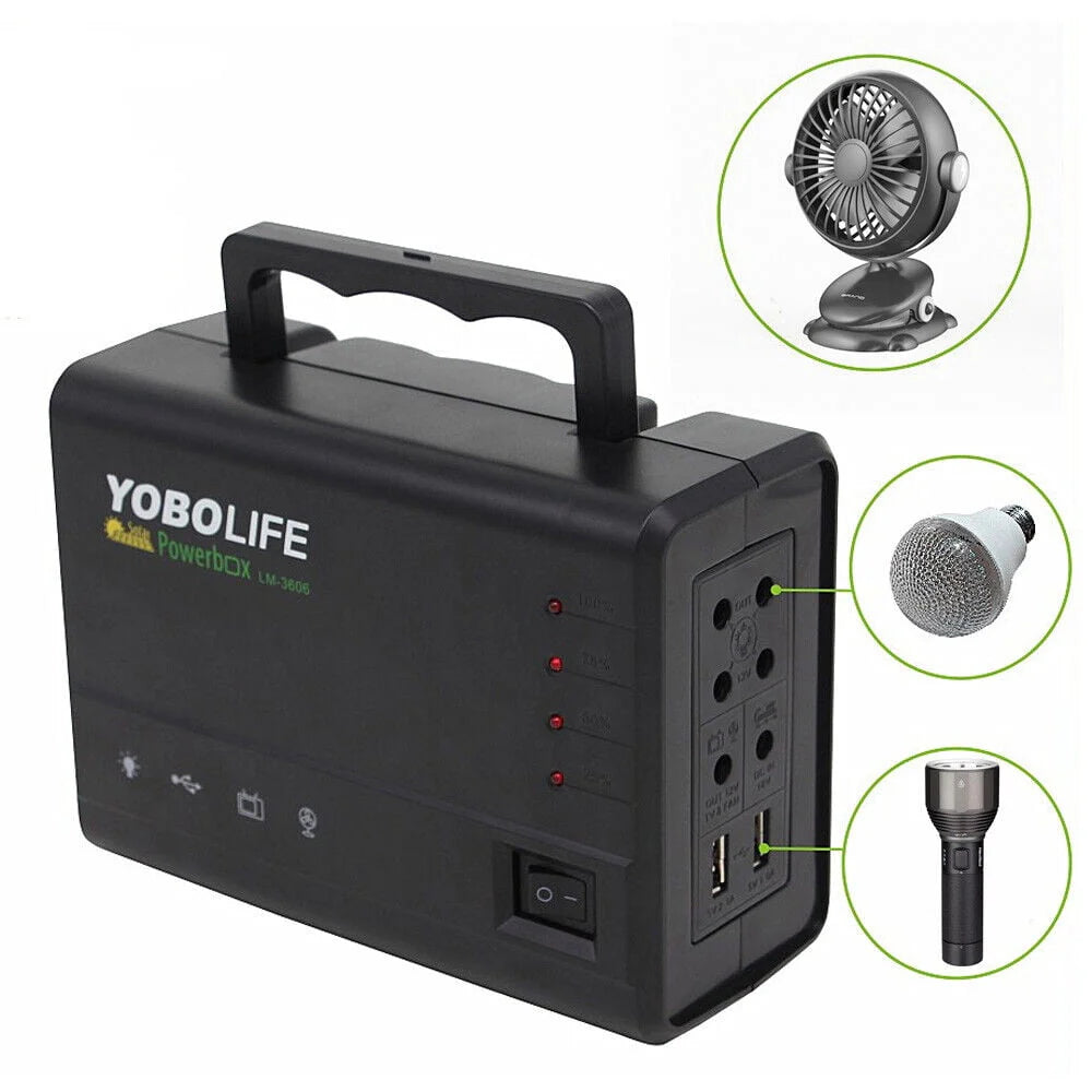 Portable Solar Power Generator Kit with Solar Panel Z921