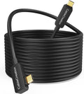 Fiber Optic USB C to USB C Cable 16 FT, 10Gbps, Pack of 2 Z683