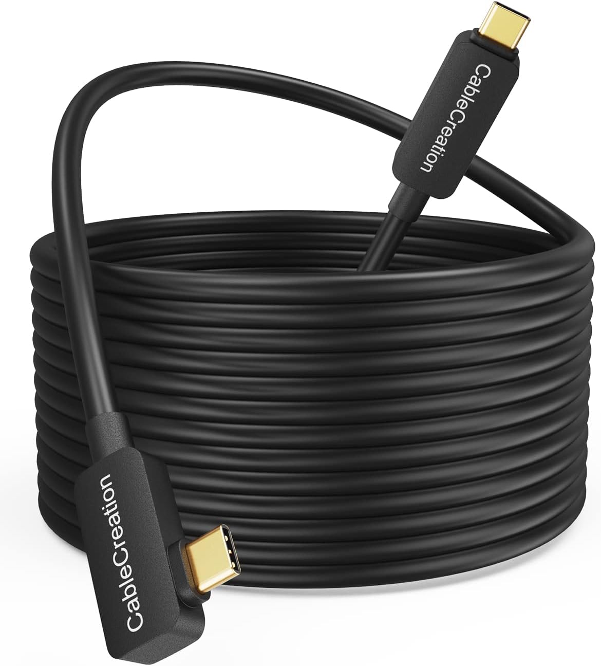Fiber Optic USB C to USB C Cable 16 FT, 10Gbps, Pack of 2 Z683