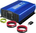 3000W Power Inverter DC12V to 110V AC Car Inverter with 4AC Outlets 2USB Port A553941